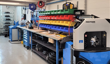 Neue Hydraulikschlauch-Presse