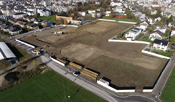 Impressionen Baustelle Pflegezentrum Schachen