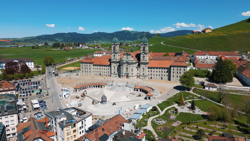 Klosterplatz Einsiedeln
