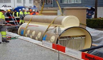 Premiere für HOBAS CSO Chamber auf Schweizer Boden 