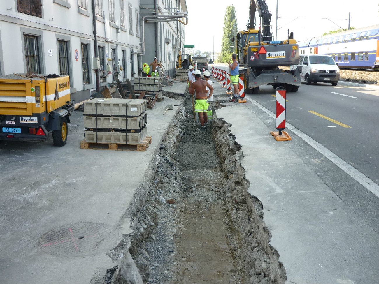 Rinnensanierung Blattmann Schweiz AG, 8820 Wädenswil